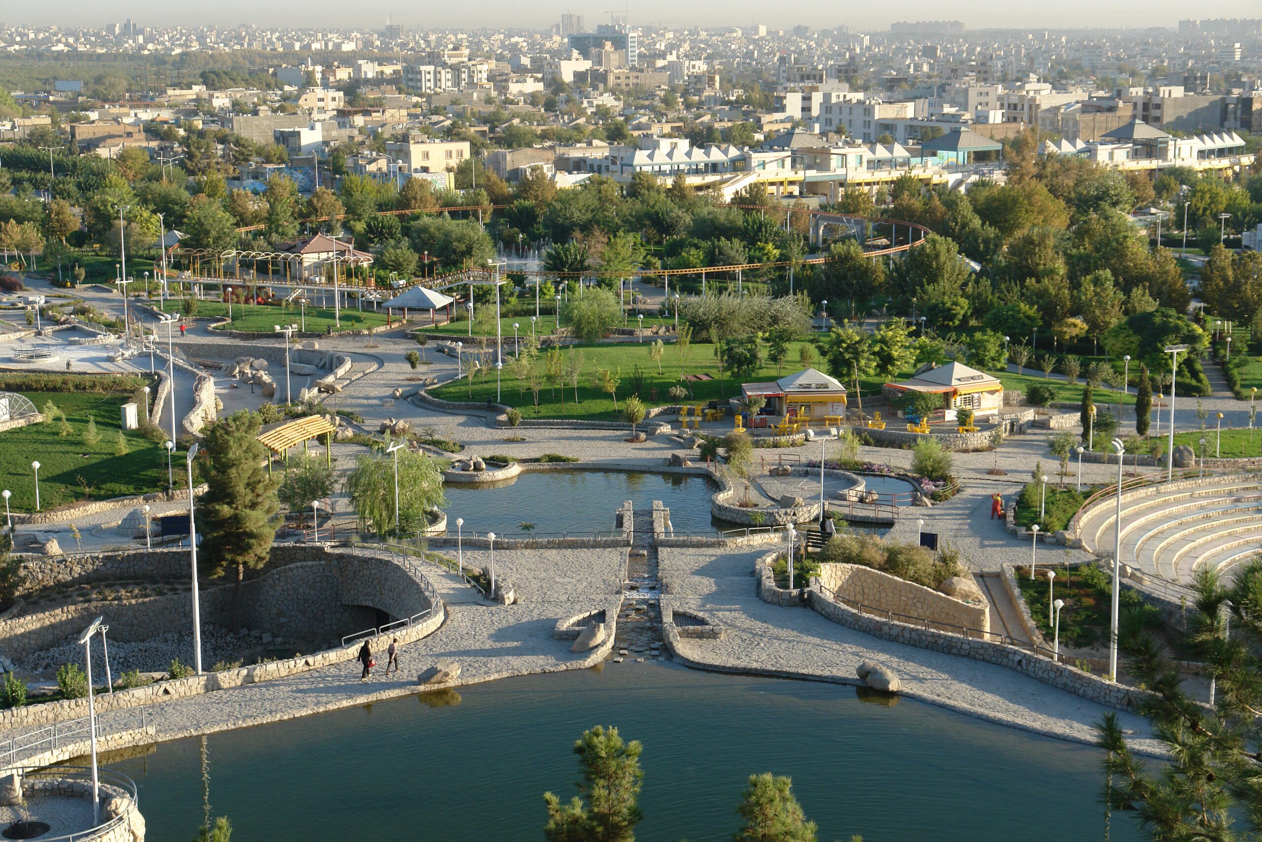 Koohsangi Cultural, Recreational, Sports and Tourism Campus in Mashhad, Iran (1993)