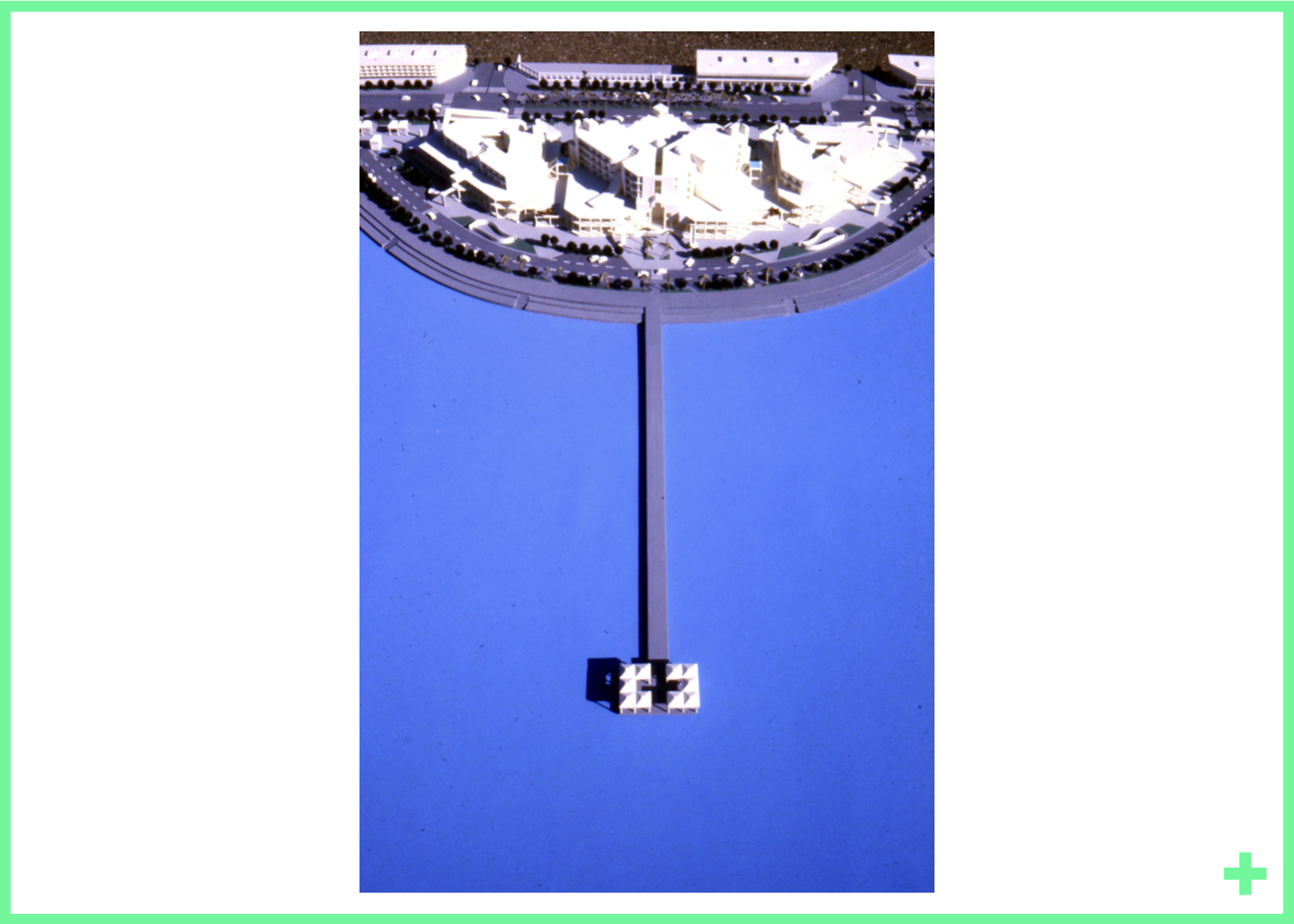 طرح مجتمع اداری تجاری در اسکله قدیم بندرعباس – ۱۳۶۶ + Design for a coastal commercial and administrative complex in Bandar Abbas old wharf – 1987