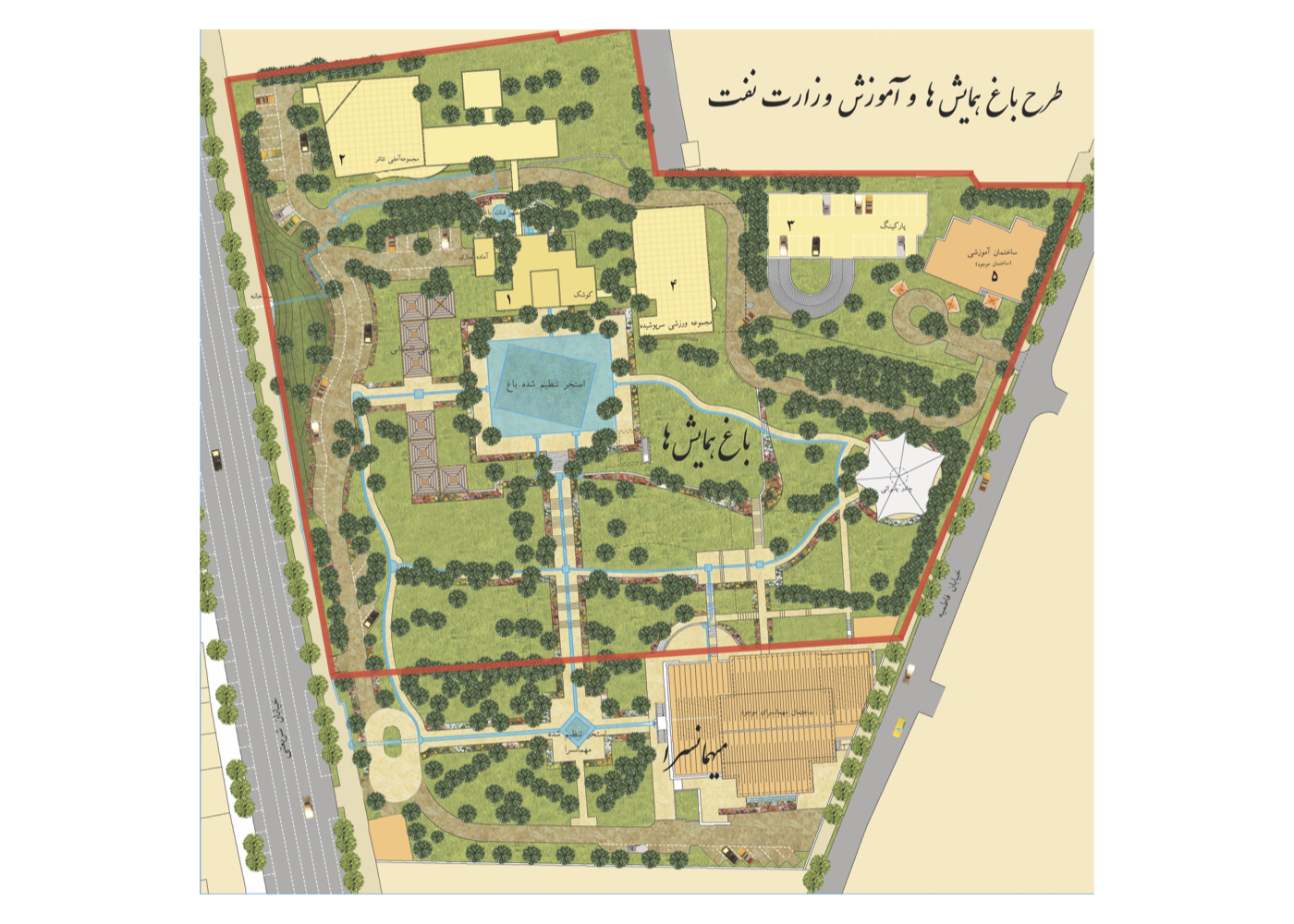 Tehran – Oil Company Garden