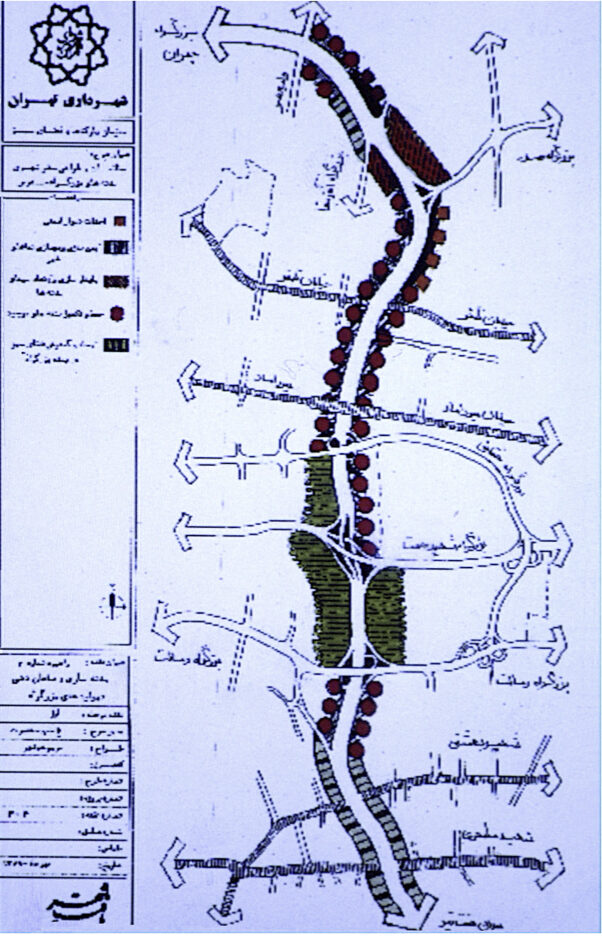 Urban – Environmental Design of Modarres Highway (Strategic – Phase I – Implementation)