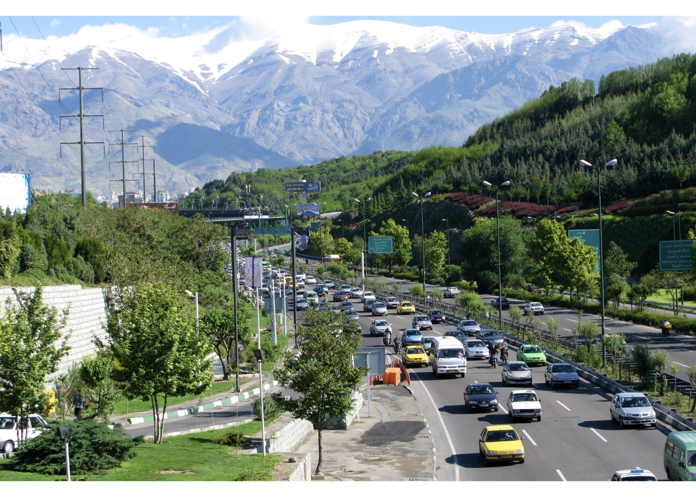 Urban – Environmental Design of Modarres Highway (Strategic – Phase I – Implementation)