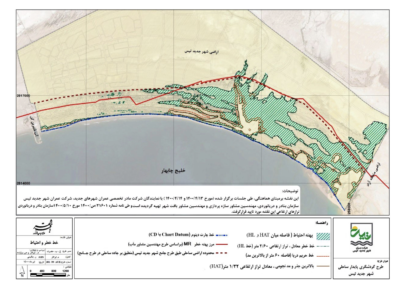 Urban–Environmental Design for the New Town of Tis Coastal Area (Strategic)