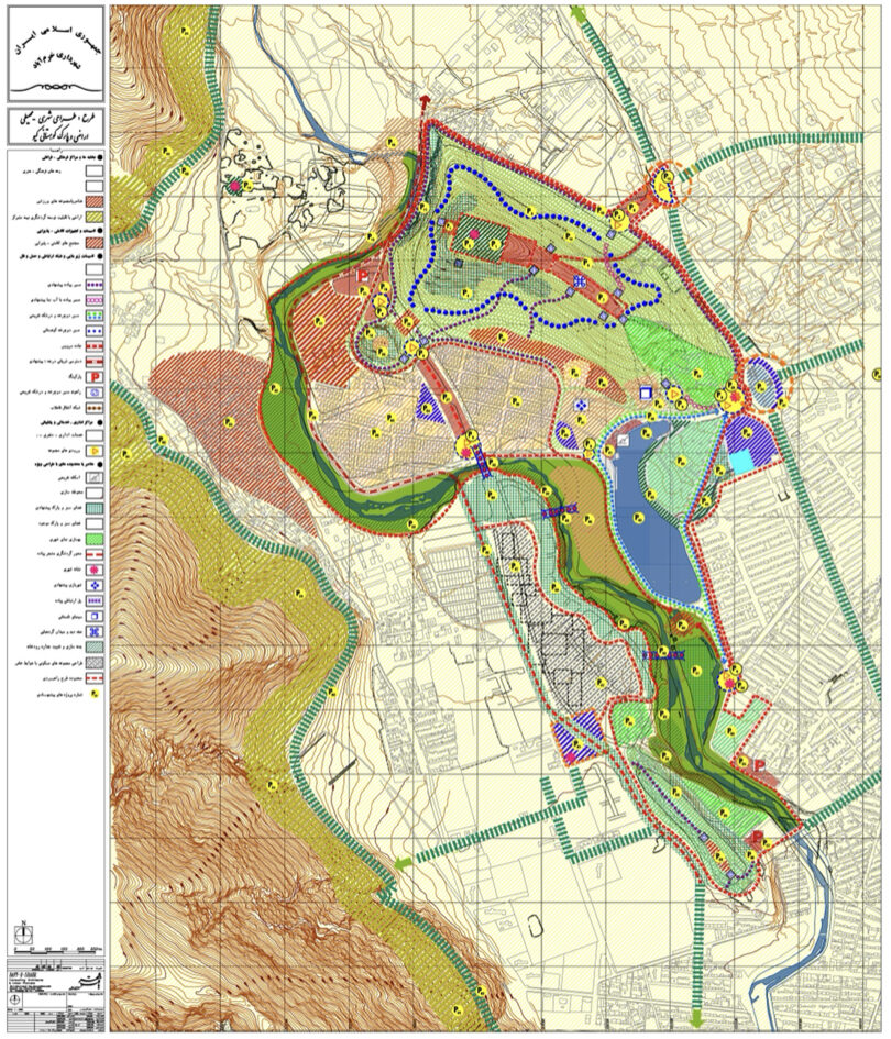 Urban–Environmental Design of the Keeyow Mountainous Zone (Strategic)