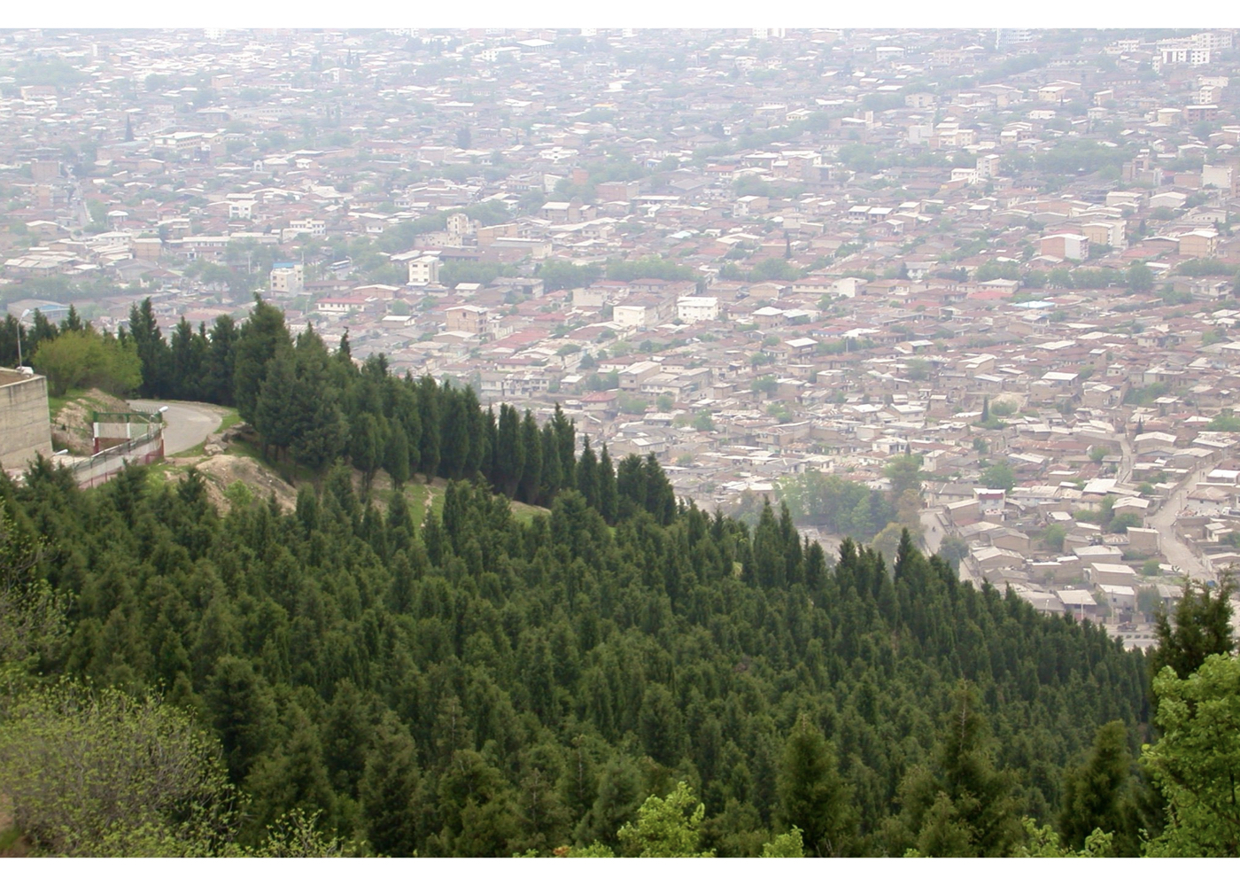 طراحی راهبردی برای ورودی شهر گرگان و فضای عمومی تپههای هزارپیچ – ۱۳۸۱ + Strategic design for Gorgan city entrance and Hezarpeych Hills public space – 2002