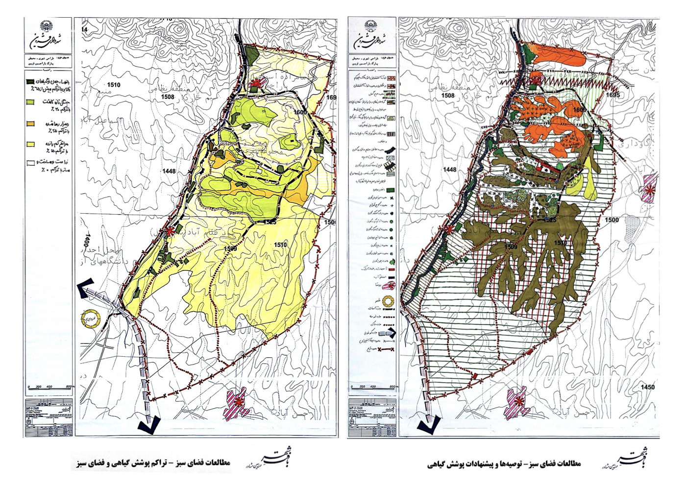 طرح راهبردی طراحی شهری-محیطی پارک باراجین در قزوین، ۱۳۰۰ هکتار برای گردشگری و اوقات فراغت – ۱۳۸۱ + Strategic urban-environmental plan for Barajin Park in Qazvin, 1,300 hectares of tourism and leisure design – 2002