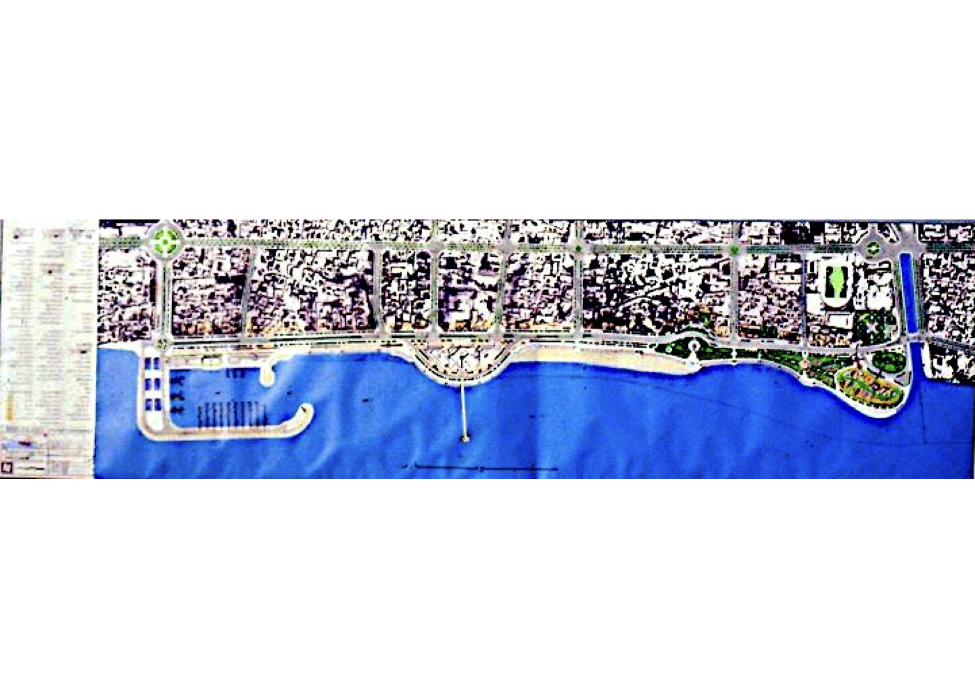 بازطراحی و ارتقای ایمنی بلوار ساحلی بندرعباس در واجهه شهر و دریا – ۱۳۶۶ + Urban-coastal redesign and safety plan for Coastal Boulevard, Bandar Abbas – 1987